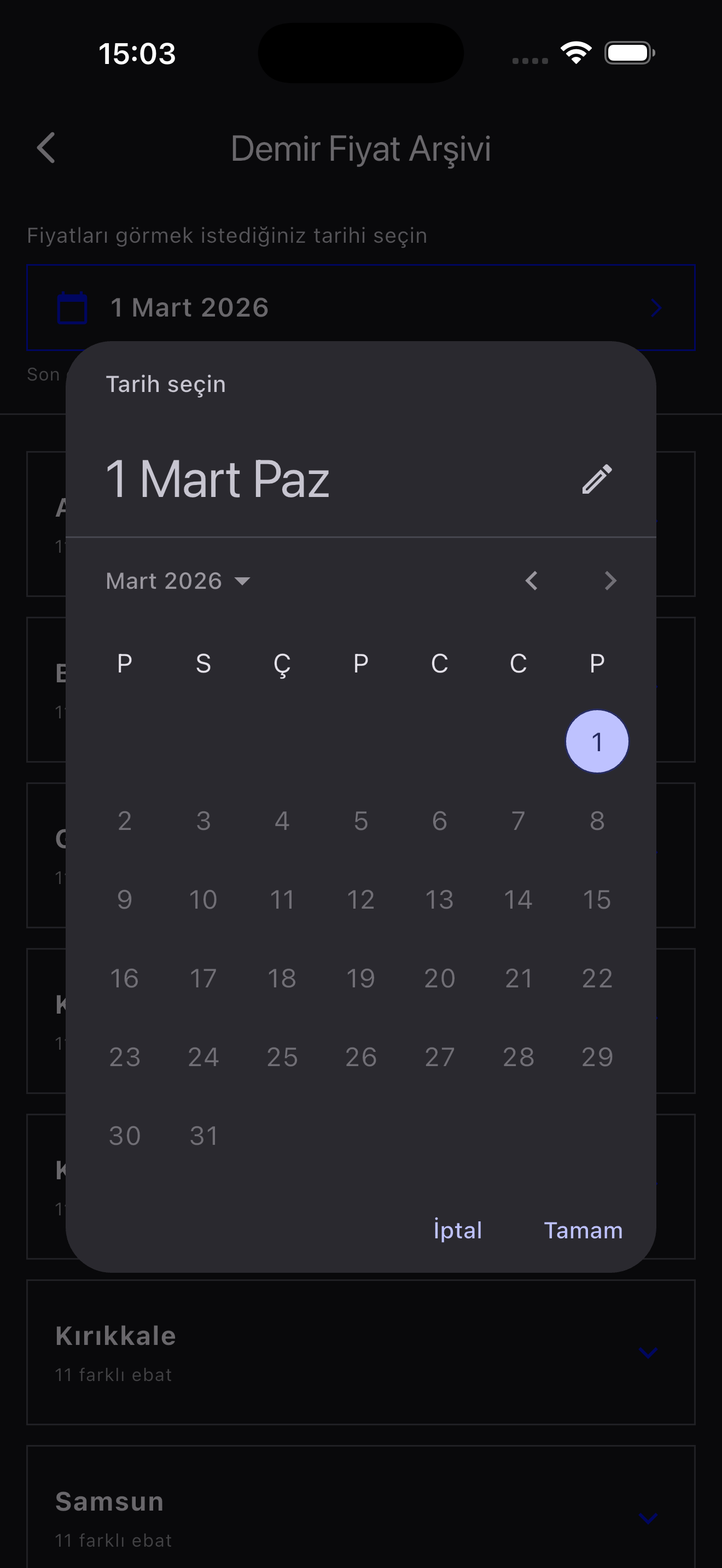 Arslansan Mobil Uygulama ekran 13