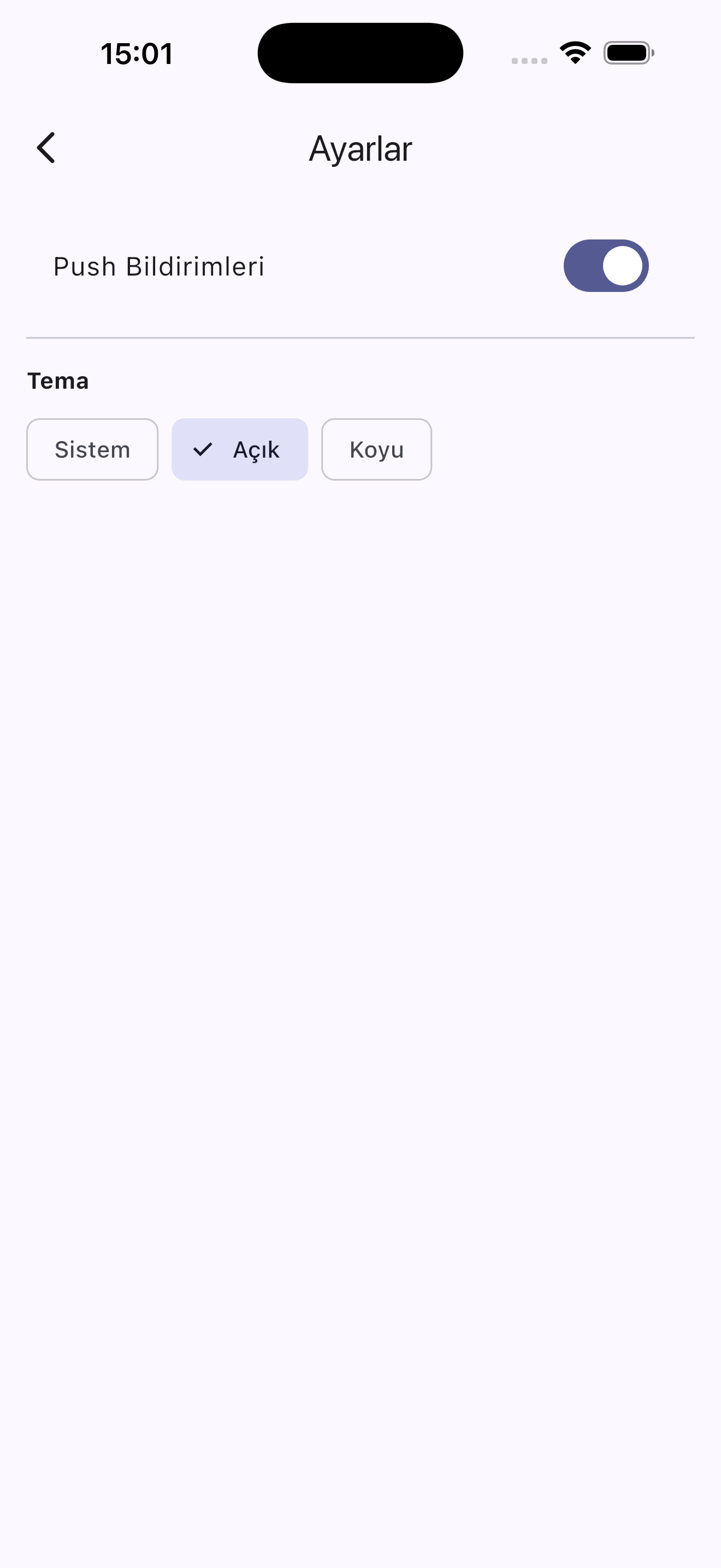 Arslansan Mobil Uygulama ekran 2
