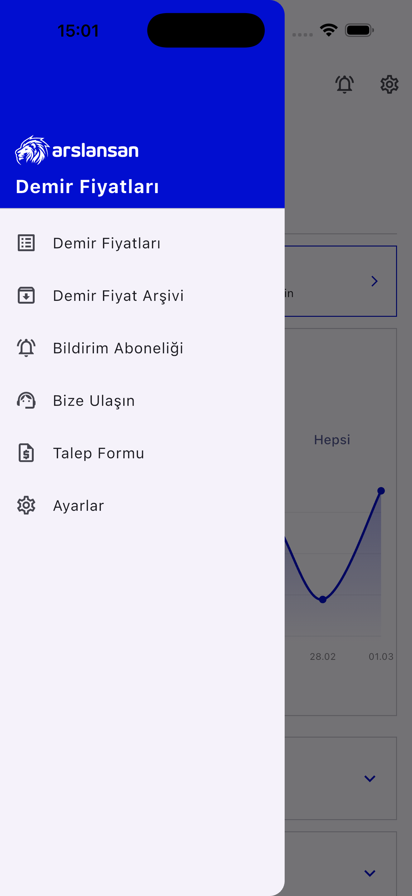 Arslansan Mobil Uygulama ekran 22