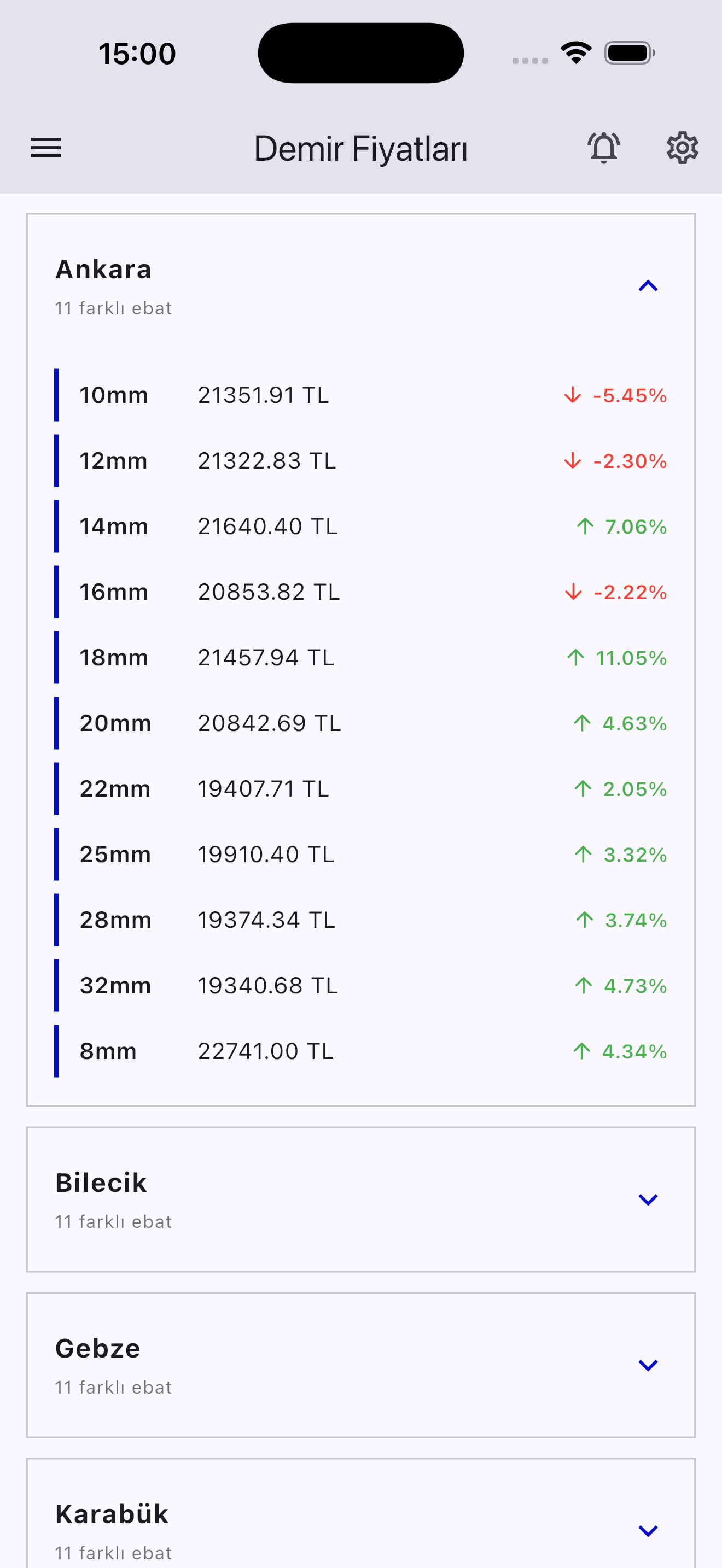 Arslansan Mobil Uygulama ekran 4